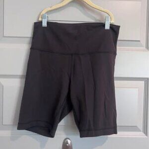 Lululemon Black Biker Shorts